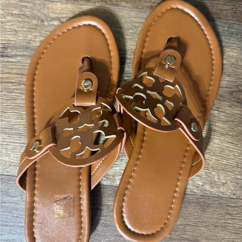 Brown Leather Sandals